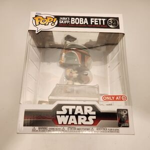 Funko Pop! Deluxe: Star Wars - Jabba's Skiff: Boba Fett - Target (Exclusive)